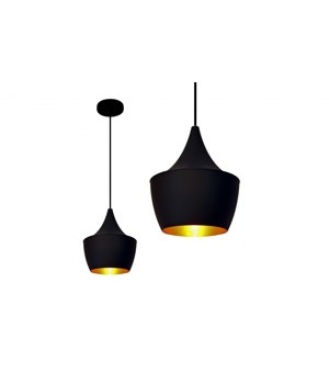 Lampa závěsná Loft Gold E27 černá Lampa závěsná Loft Gold E27 černá