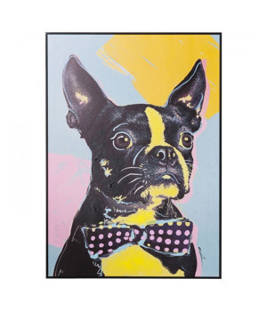 Obraz s ručními tahy Monsieur Toto 102×72 cm Obraz s ručními tahy Monsieur Toto 102×72 cm