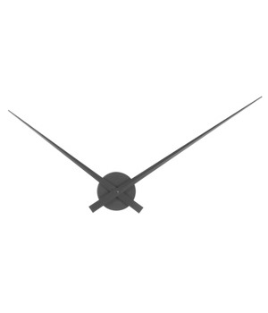 Time for home Černé nástěnné hodiny Pointer 52 cm Time for home Černé nástěnné hodiny Pointer 52 cm